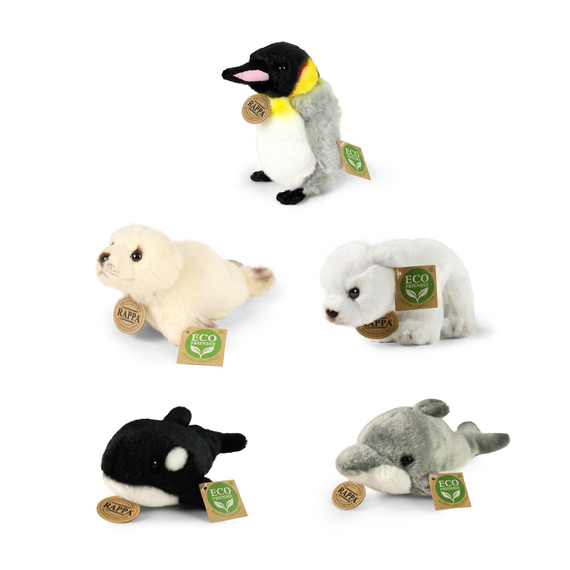 Plyšový mix antarktida ECO-FRIENDLY