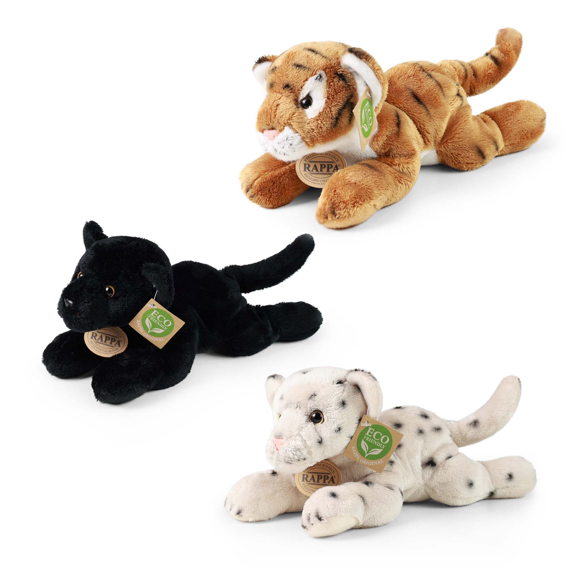 Plyšová šelma ležící 25 cm ECO-FRIENDLY