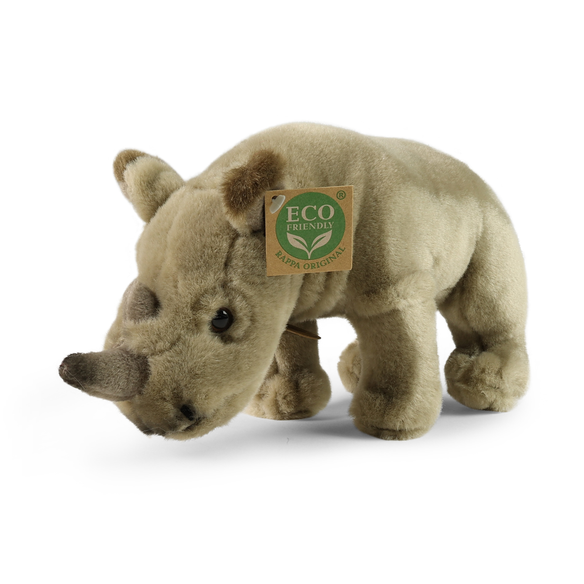 Plyšový nosorožec 23 cm ECO-FRIENDLY