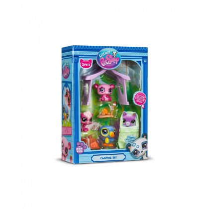 Littlest Pet Shop kempování
