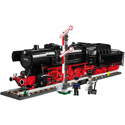 Cobi 6287 Parní lokomotiva DRB Class 52 a návěstidlo