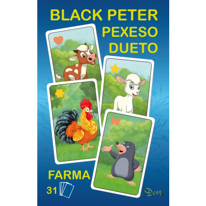 Karty Černý Petr Farma