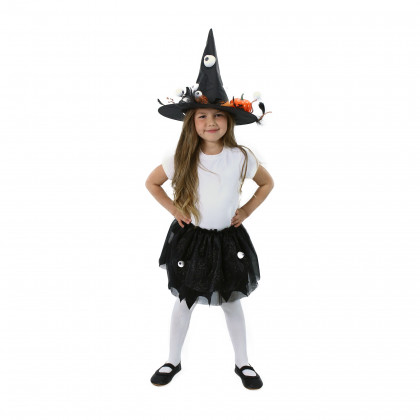 Dětský kostým tutu sukně čarodějnice