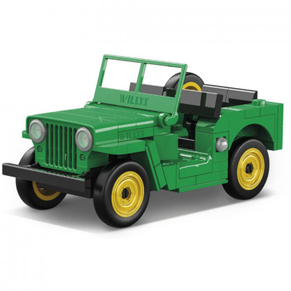 Cobi 24517 Jeep Willys CJ-2A zelený