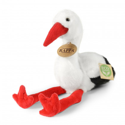 Plyšový čáp 20 cm ECO-FRIENDLY