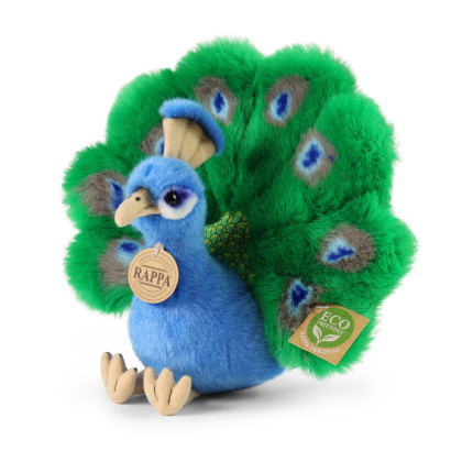 Plyšový páv 22 cm ECO-FRIENDLY