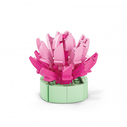 Stavebnice květina v květináči