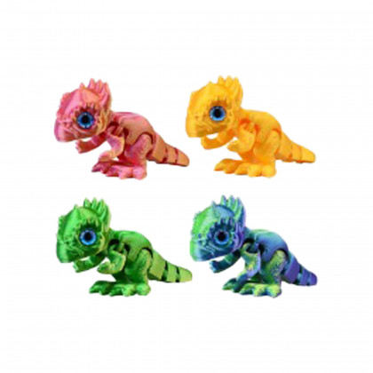 Magický dinosaurus 3D 9 cm
