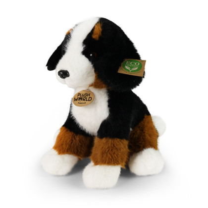 Plyšový pes bernský salašnický 25 cm ECO-FRIENDLY PLUSH WORLD