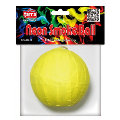 Dýmovnice žlutá 1ks Neon Smoke Ball