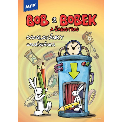 Omalovánky MFP A4 Bob a Bobek a časostroj