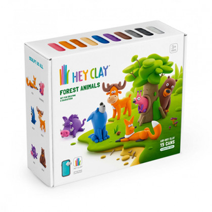 HEY CLAY Lesní zvířata
