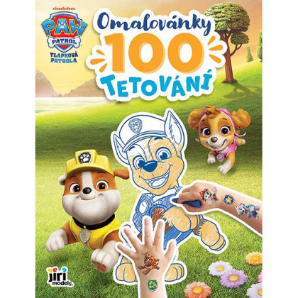 Omalovánky a 100 tetování Paw Patrol/Tlapková Patrola