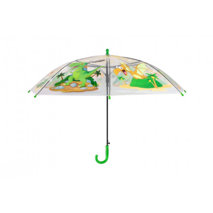 Deštník Dinosaurus vystřelovací 64cm v sáčku