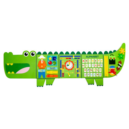 2Kids Toys Soft activity board Krokodýl