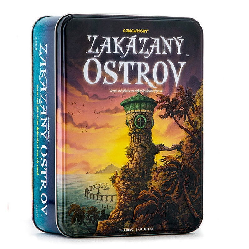 Hra Zakázaný ostrov -  poškozený obal
