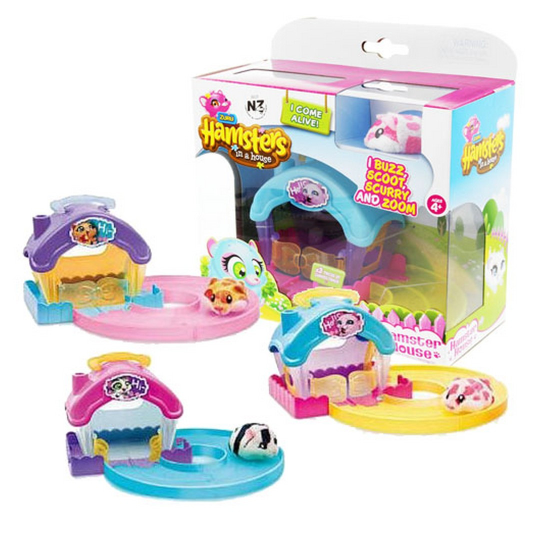 křeček s domečkem