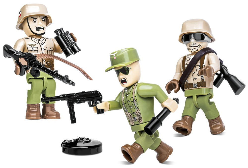 Cobi 2050 Afrika Korps 3 figurky s doplňky