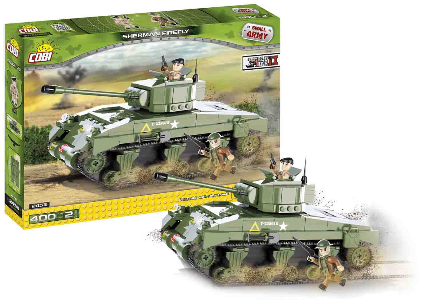 stavebnice tank M4A4 Sherman Firefly