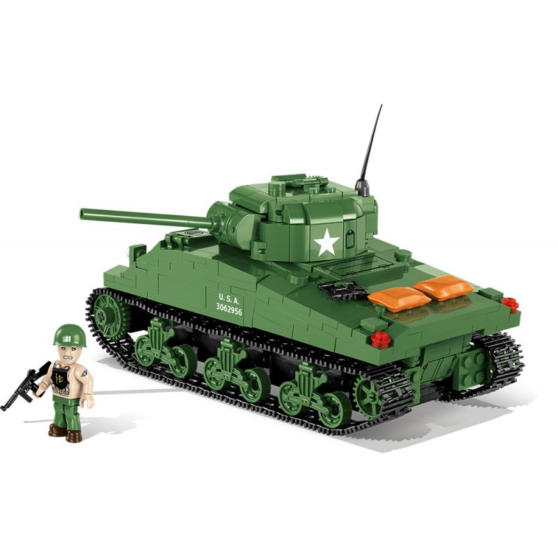 stavebnice II WW M4A1 Sherman 480 k 1 f