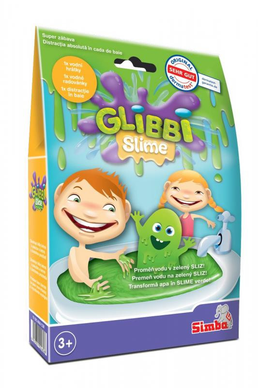 Glibbi Slime Sliz do vany - zelený