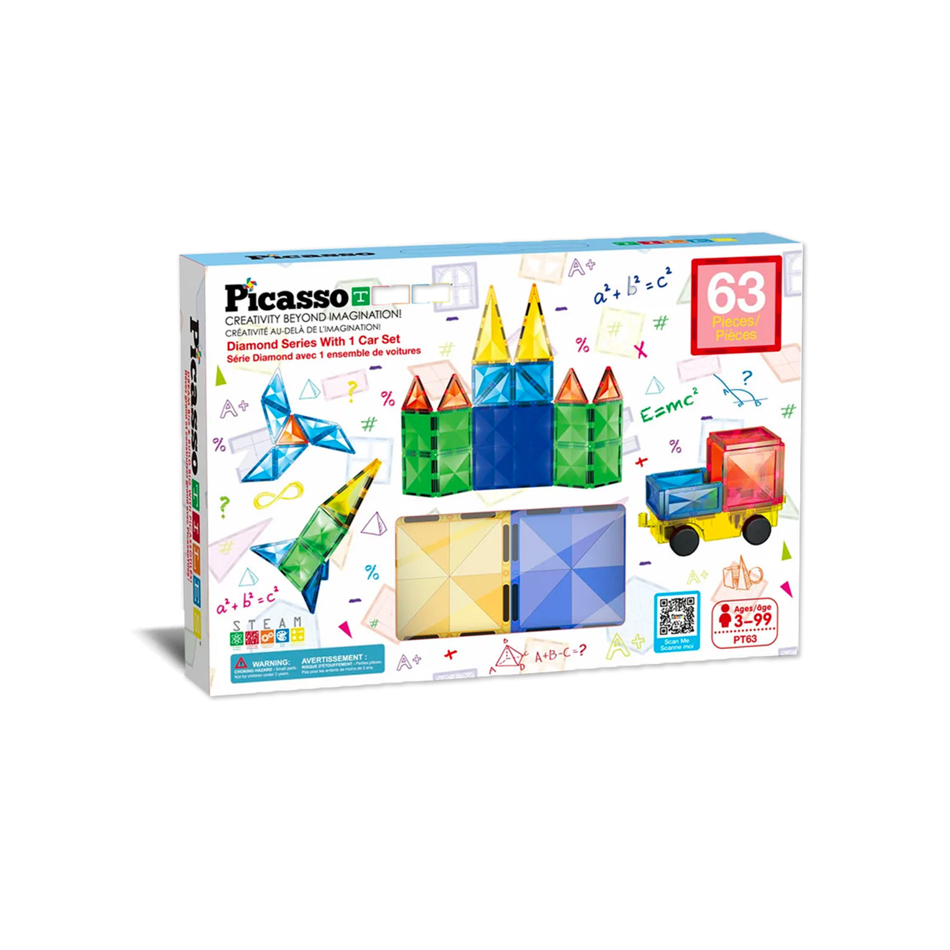 PICASSO STAVEBNICE 63 dílků