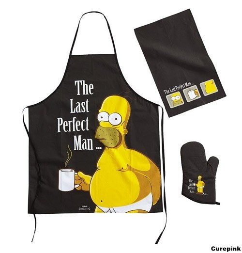 Kuchyňský set The Simpsons - ZÁSTĚRA / UTĚRKA / CHŇAPKA / HOMER