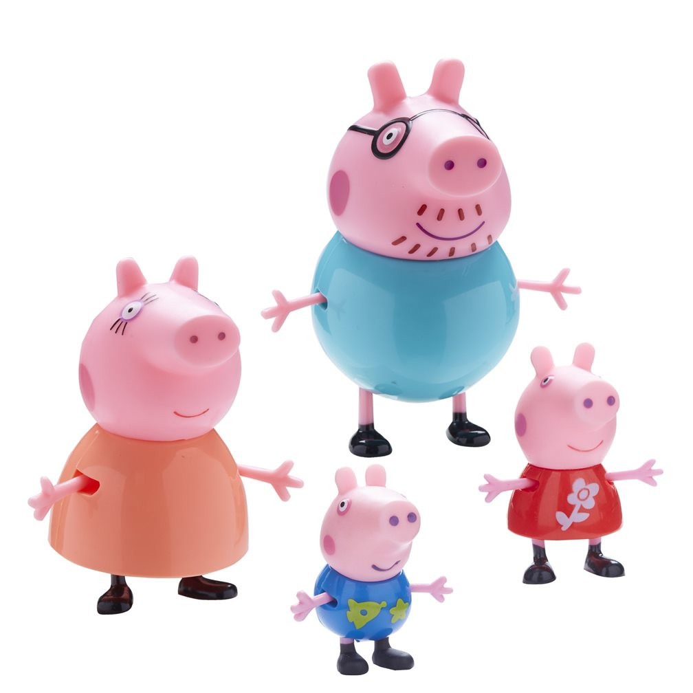 Set figurek 4 ks Prasátko Peppa