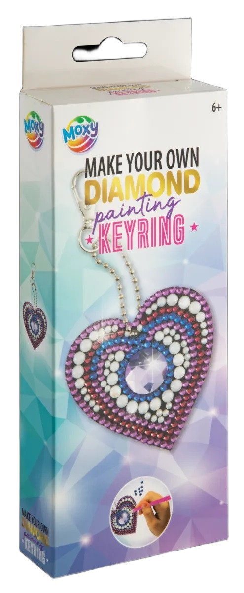 Kreativní set výroba diamantového přívěsku srdce