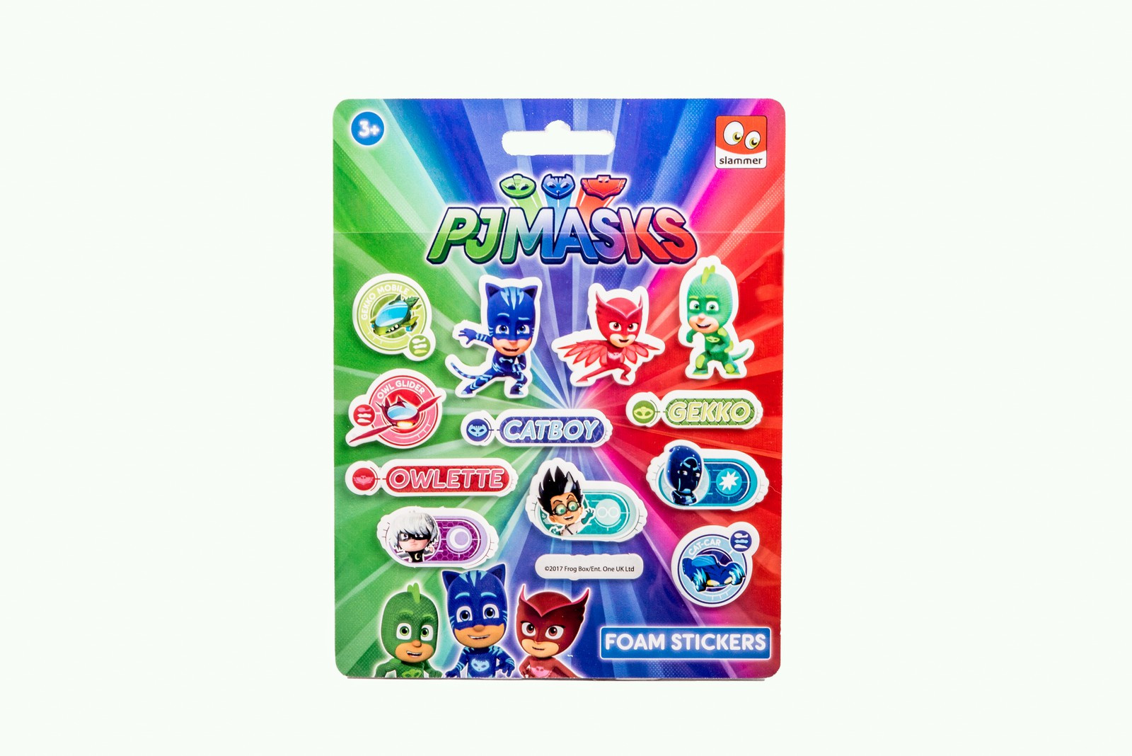 nálepky pěnové PJ MASKS Pyžamasky