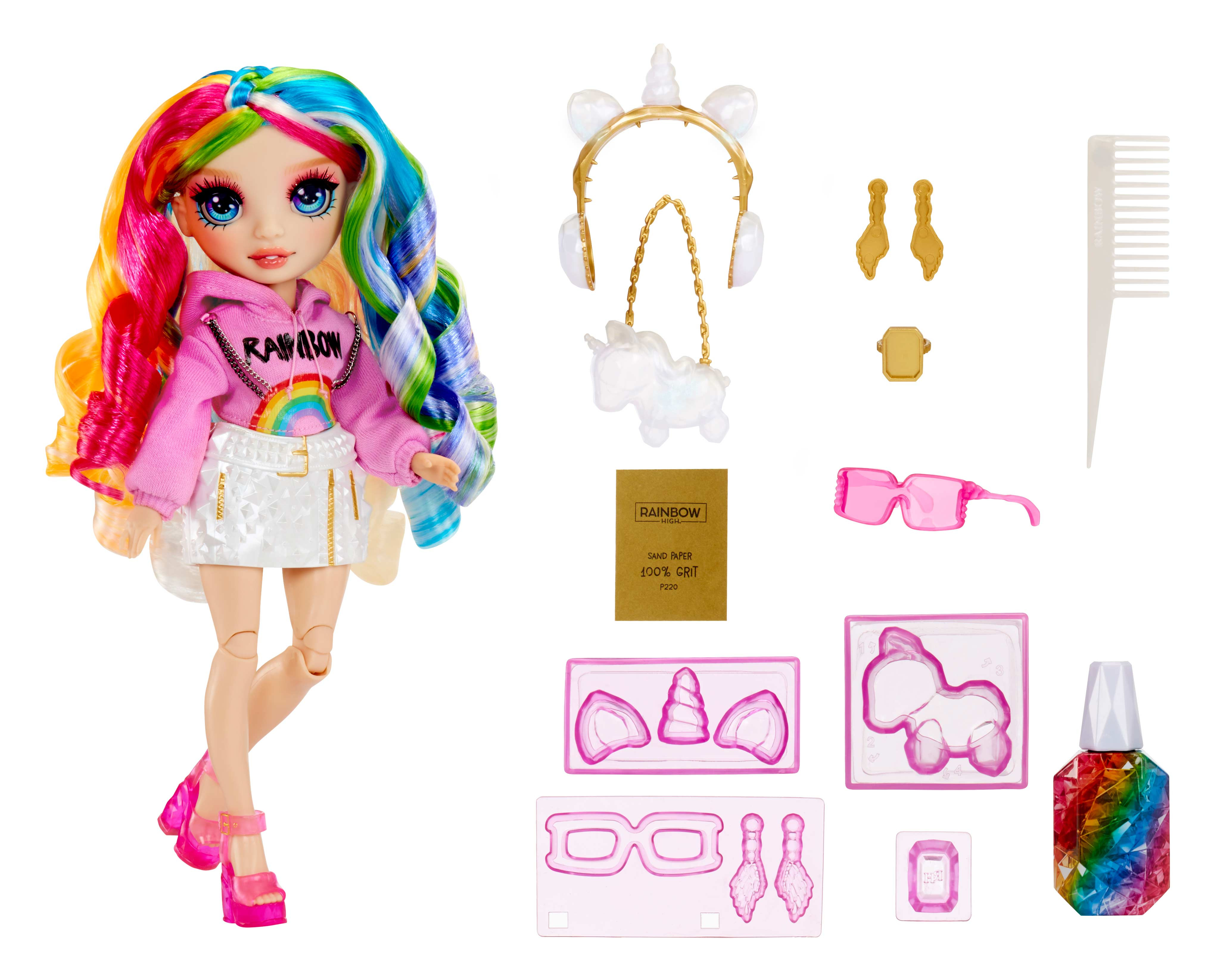 Rainbow High Creative Crystals panenka - Amaya Raine