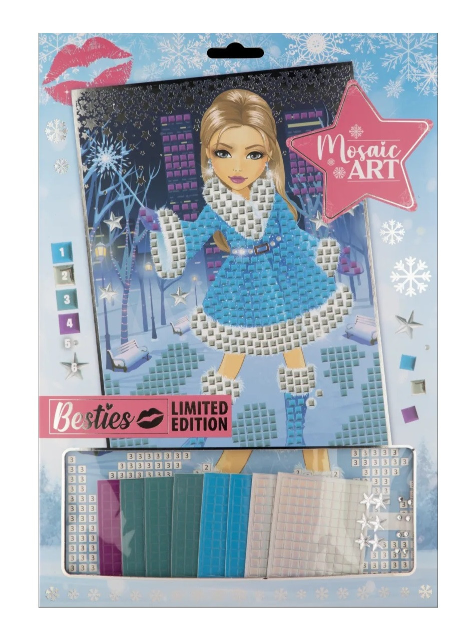 Kreativní set mozaika podle čísel A4 1