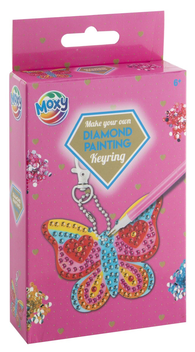 Kreativní set výroba diamantového přívěsku motýl