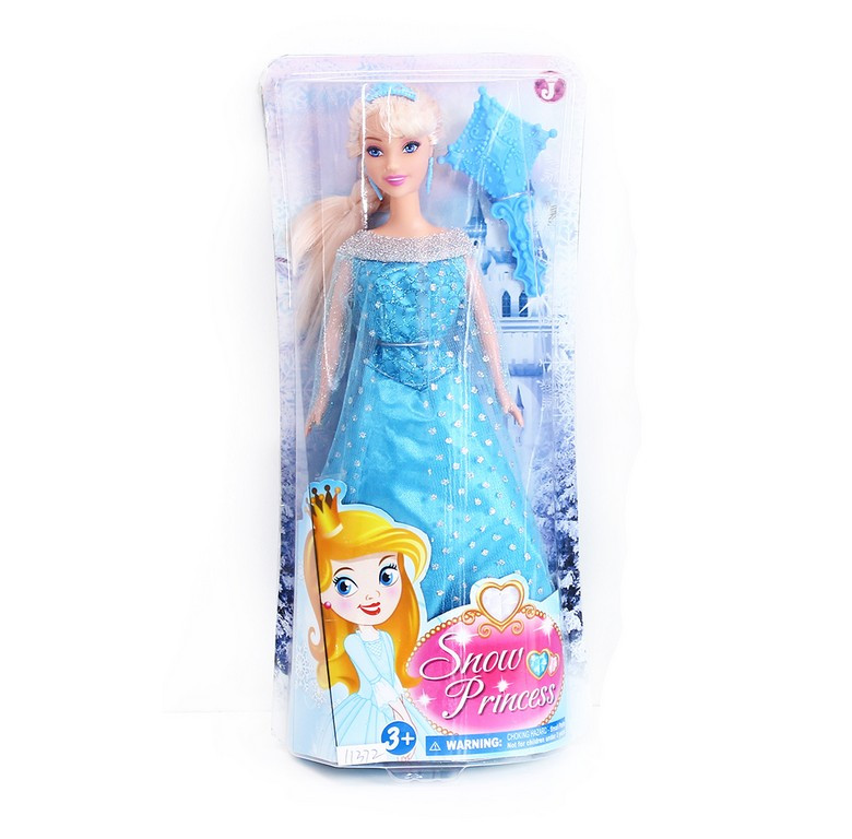 panenka zimní království princezna blond 29 cm