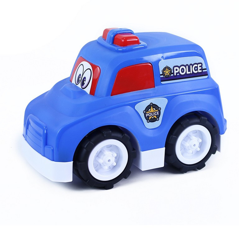 auto policie veselé v krabici