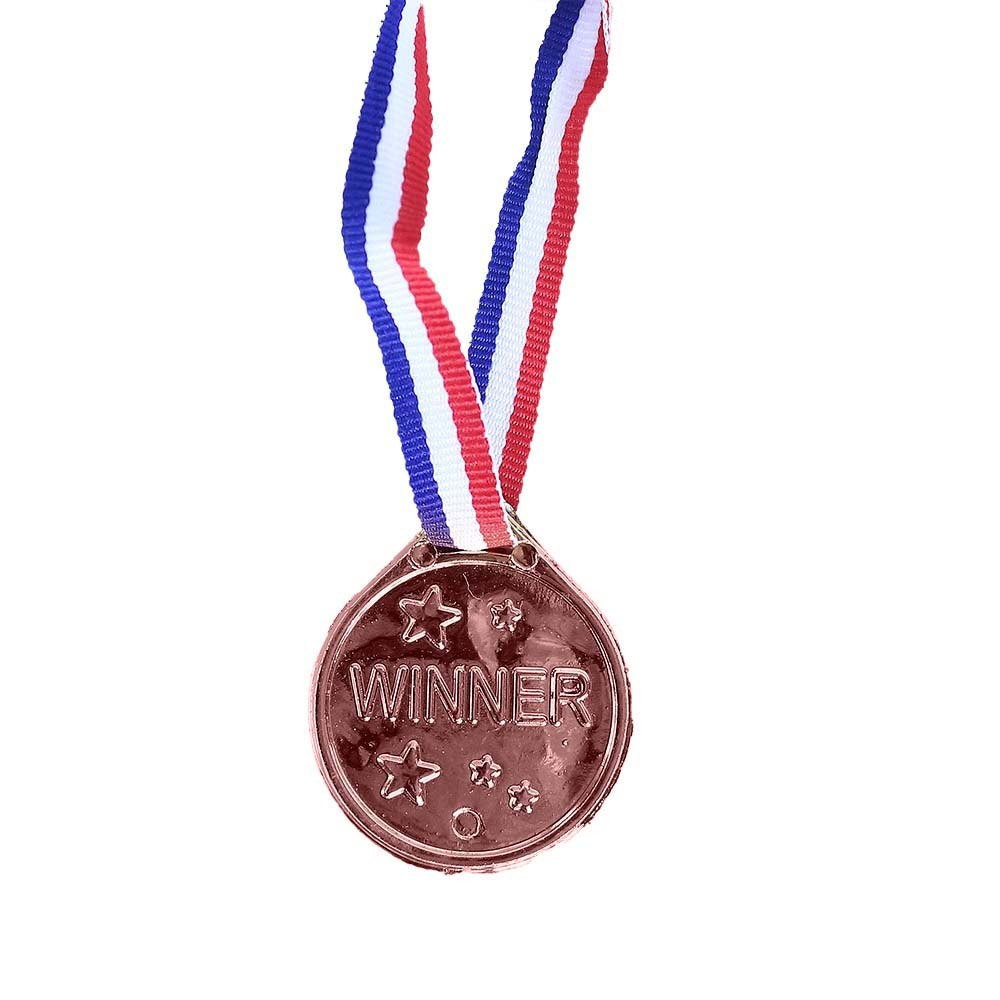 Medaile bronzové 6 ks v sáčku