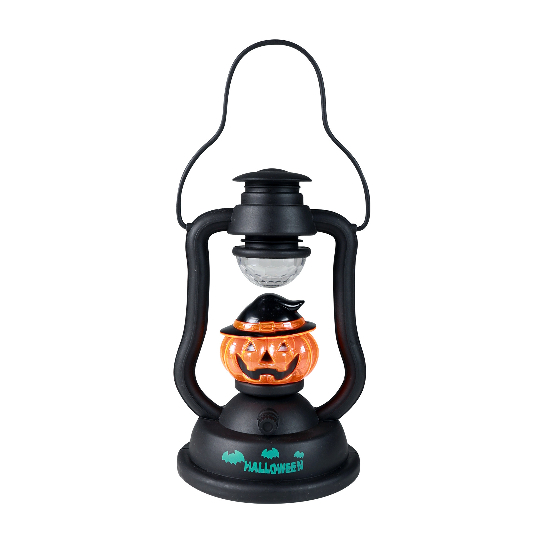 Lampa na Halloween se světlem