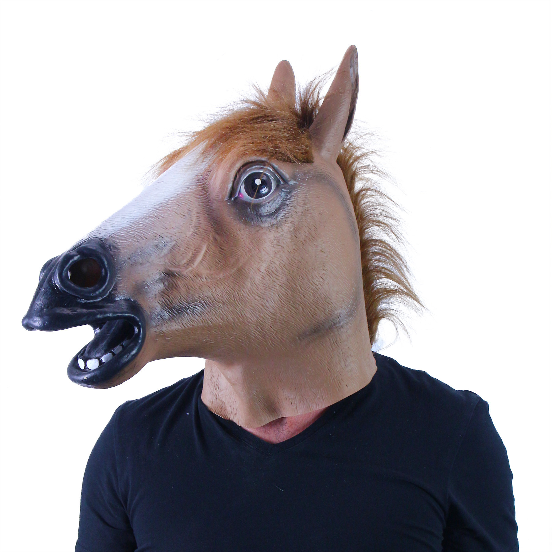 Maska pro dospělé kůň