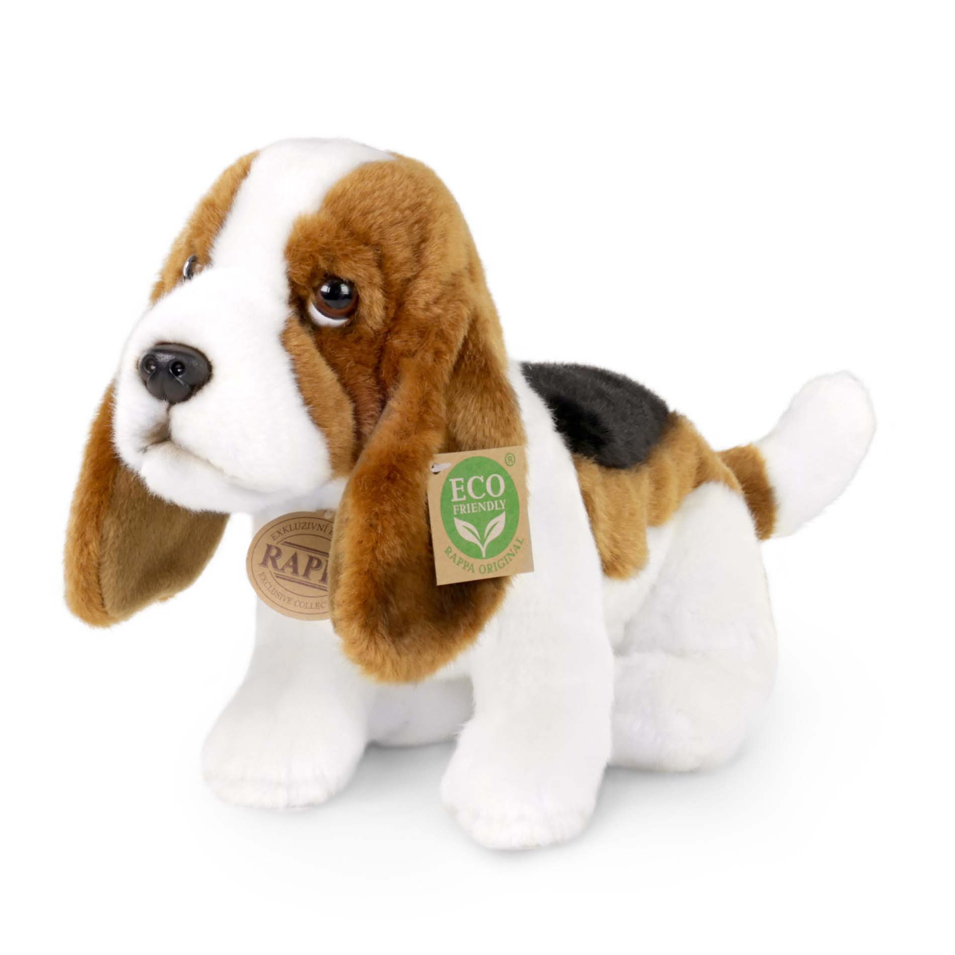 Plyšový basset 32 cm ECO-FRIENDLY