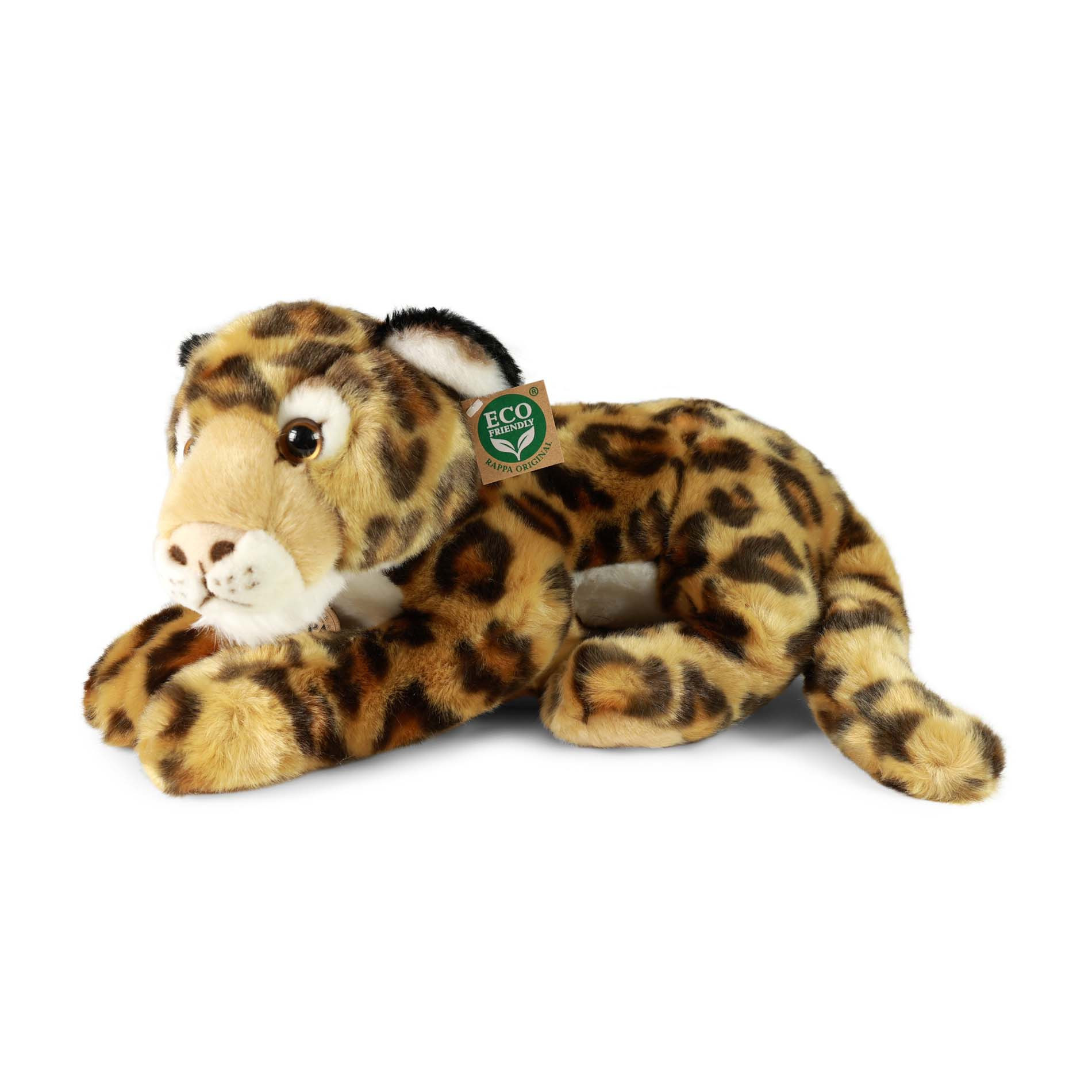 Plyšový leopard ležící 40 cm ECO-FRIENDLY