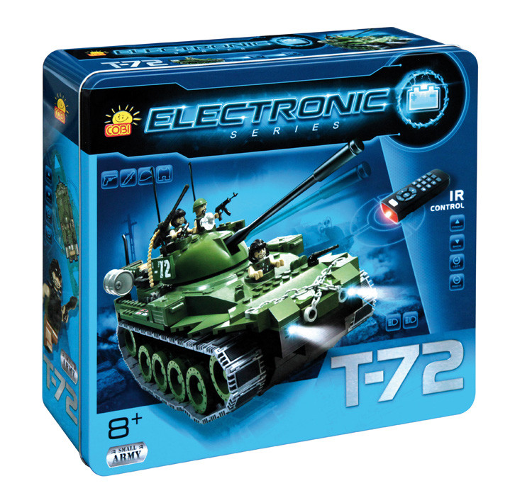 tank T-72 na dálkové ovládání