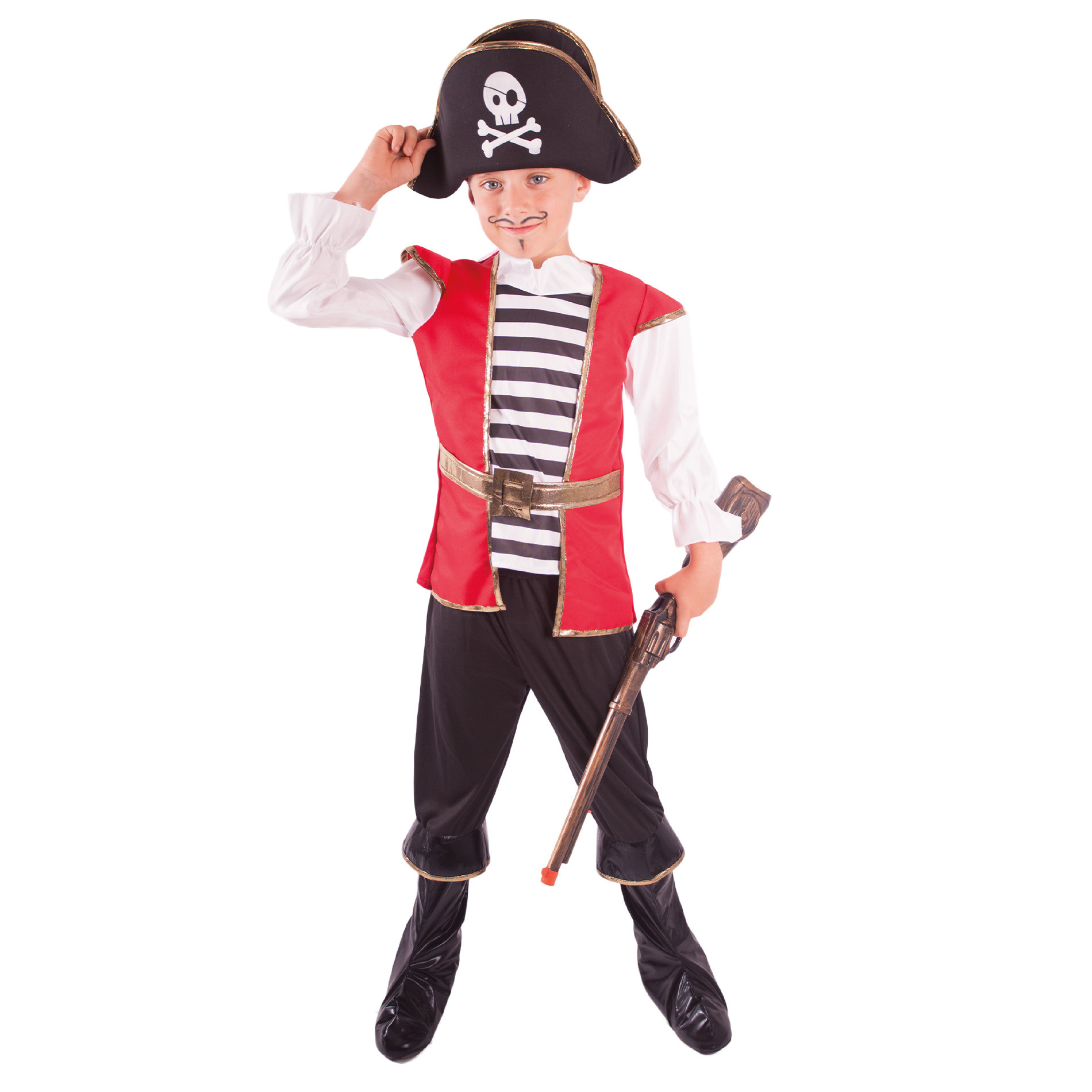 Dětský kostým pirát s kloboukem (S) e-obal