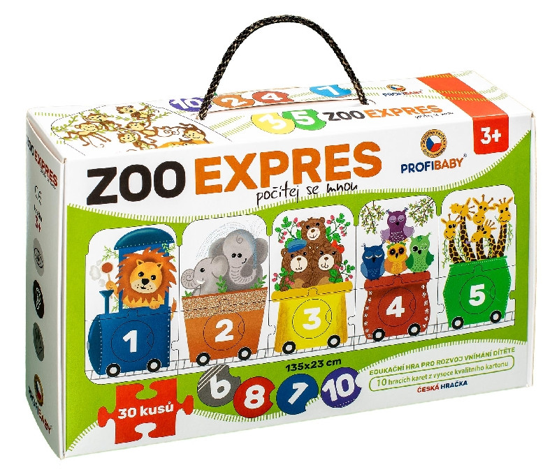 Hra ZOO expres počítej se mnou