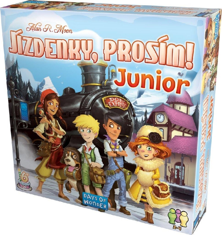 Hra Jízdenky, prosím! Junior