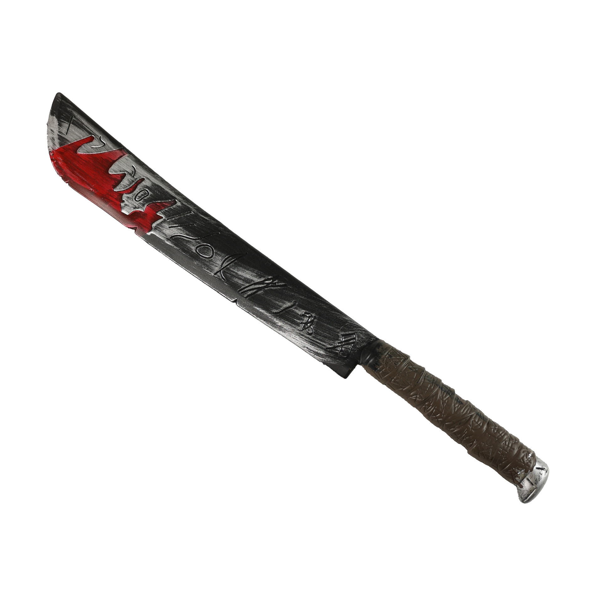 Mačeta s krví Halloween 74 cm