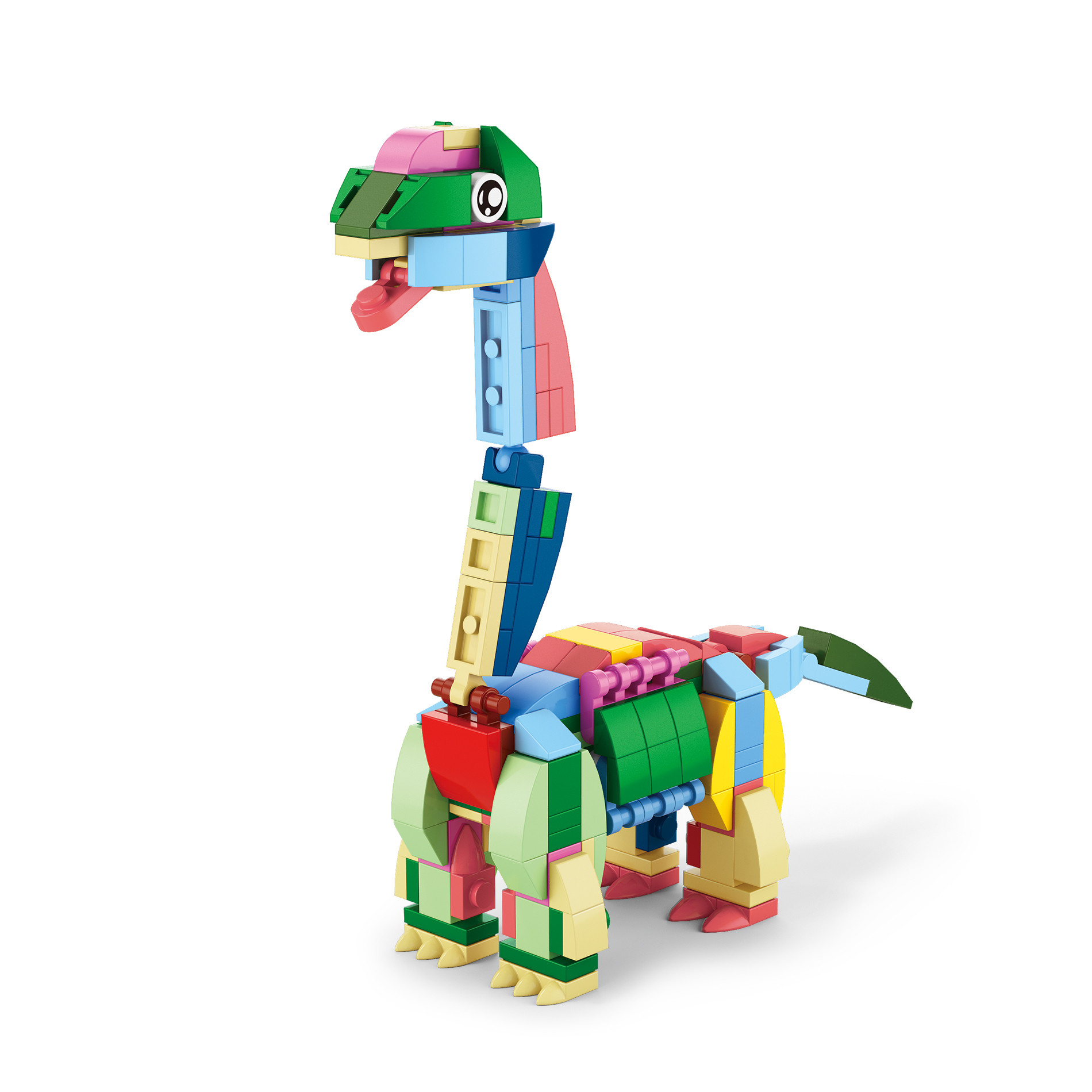 Stavebnice dino 12 figurek