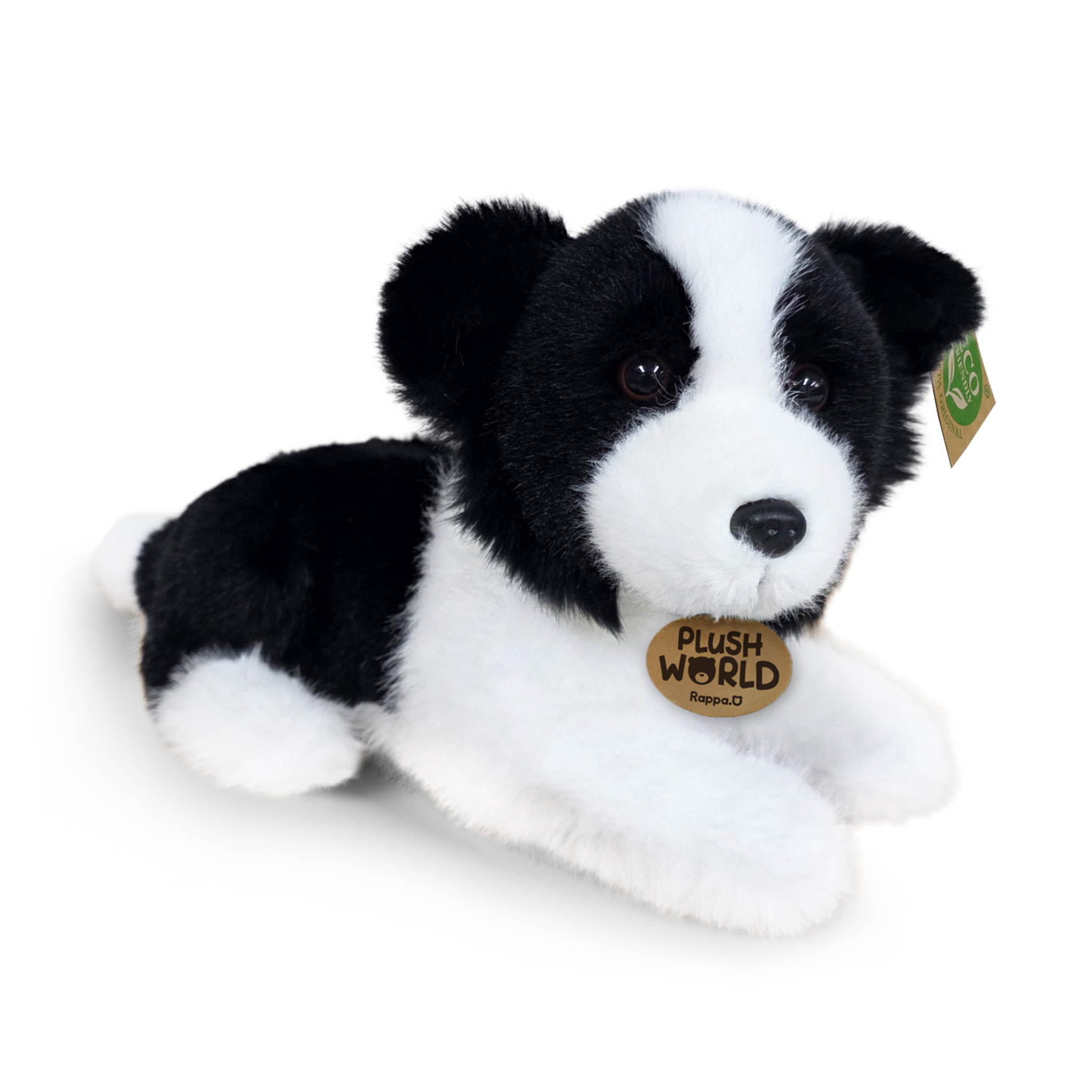 Plyšový pes border kolie 22 cm ECO-FRIENDLY PLUSH WORLD