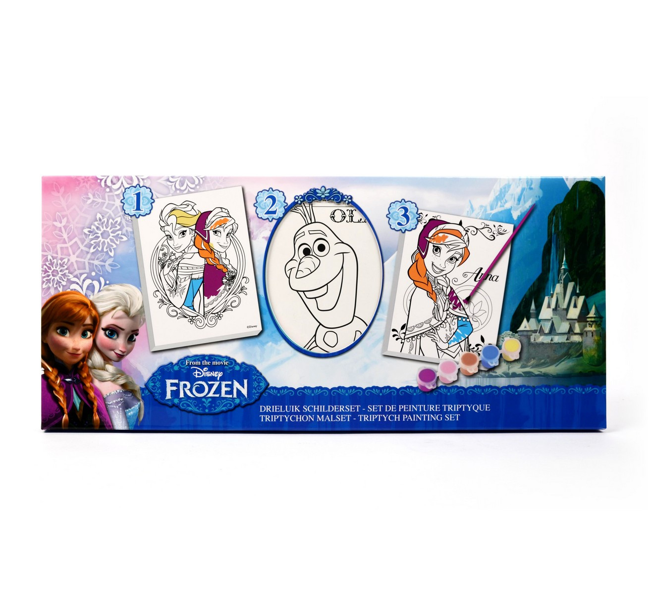 sada k malování triptych FROZEN - Ledové království