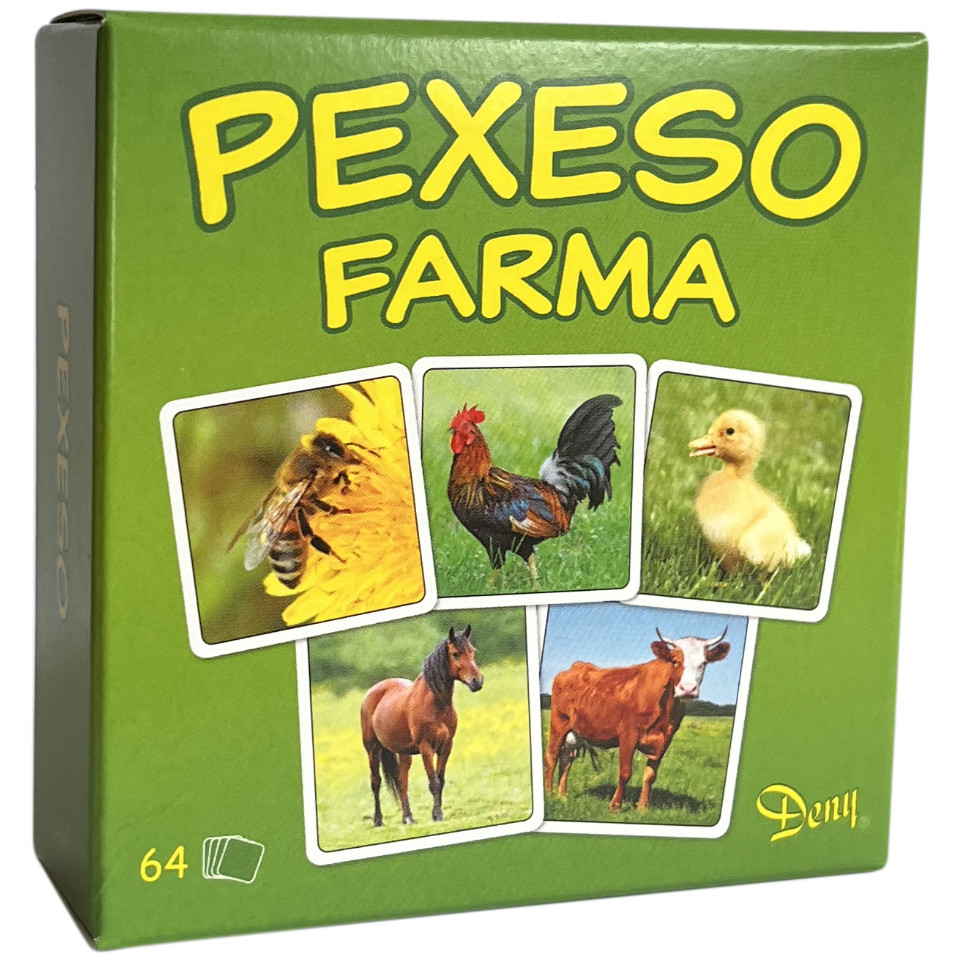 Pexeso Farma v krabičce