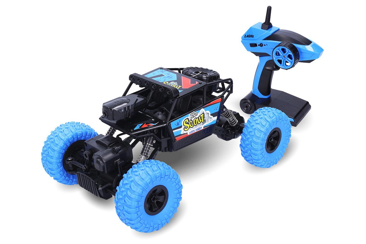 ROCK BUGGY Blue Scout - auto na dálkové ovládání